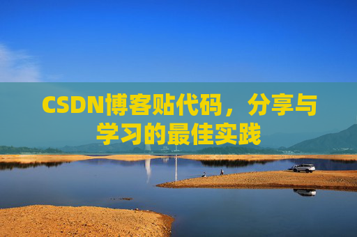 CSDN博客贴代码，分享与学习的最佳实践